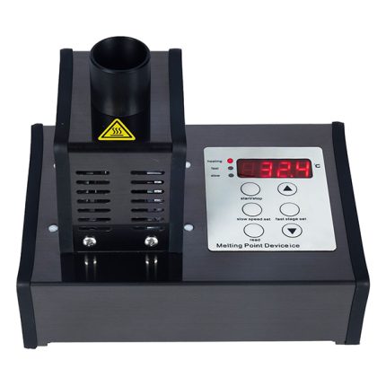 kapilarny aparat do pomiaru temperatury topnienia