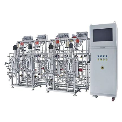 Wielokrotny równoległy fermentor ze stali nierdzewnej